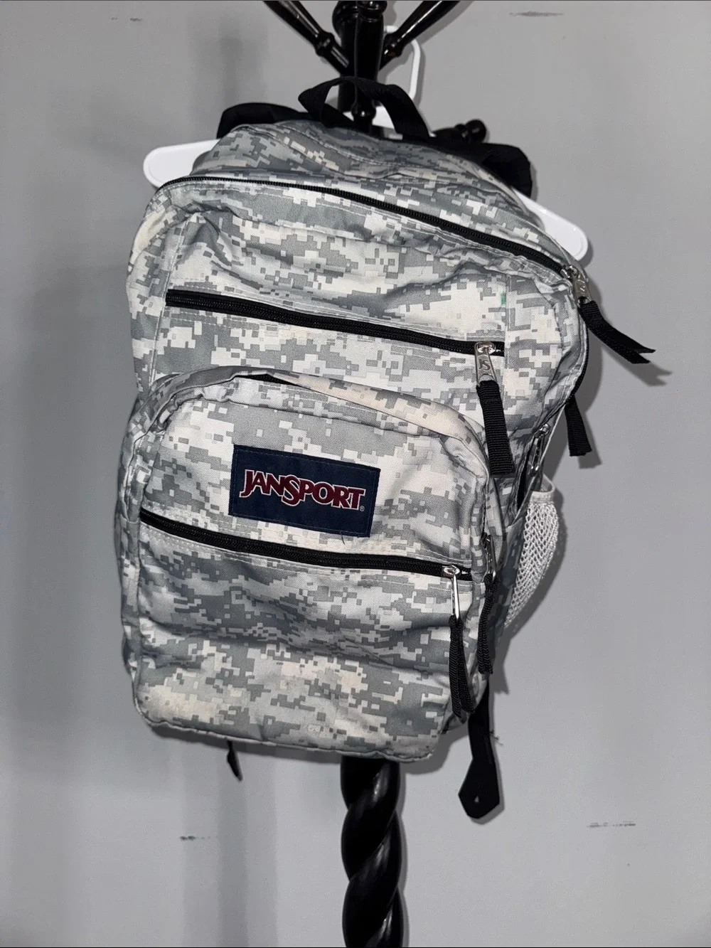 Jansport Digital Gray Camo Backpack
